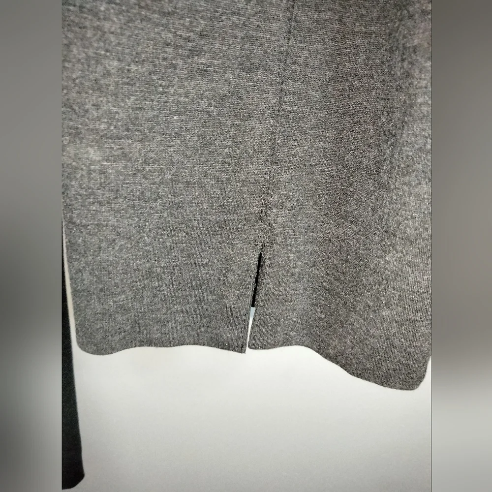 J. Jill (Size M) Charcoal Gray Ponte Knit Slim Leg Stretch Pull-on Casual Pants